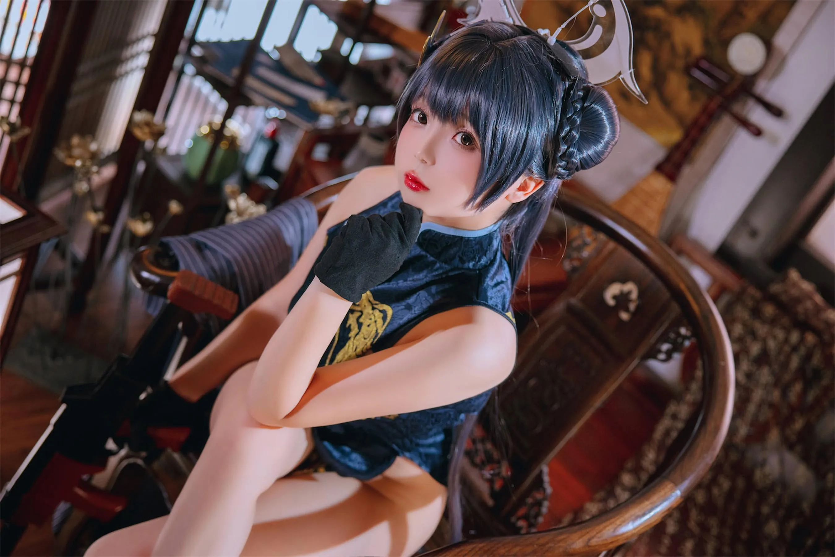 日奈娇 – NO.75 碧蓝档案妃咲 [47P]插图7